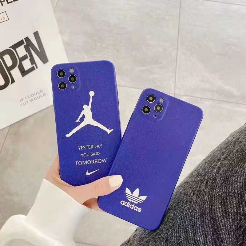 AdidasナイキNikeアディダスJordanジョーダン ブランドiphone12pro/12mini/12pro max/11ケース シンプル モノグラム 韓国風 男女兼用 アイフォンse2/x/xs/xr/8/7カバー