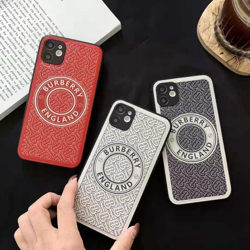 バーバリーburberryブランドiphone12pro/12mini/12pro max/11ケース シンプル 韓国風 モノグラム 安い 個性 女性向け アイフォンse2/x/xs/xr/8/7カバー 