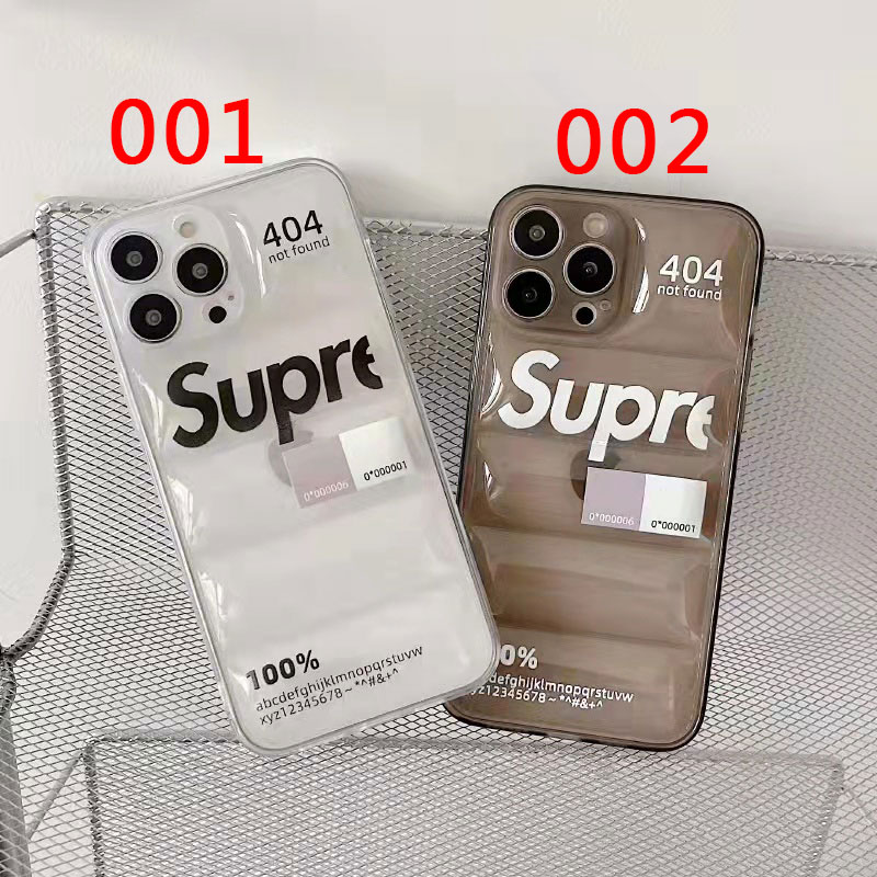 ブランド supreme アイフォン13pro max/13pro/13ケース 創意ダウンジャケット型 