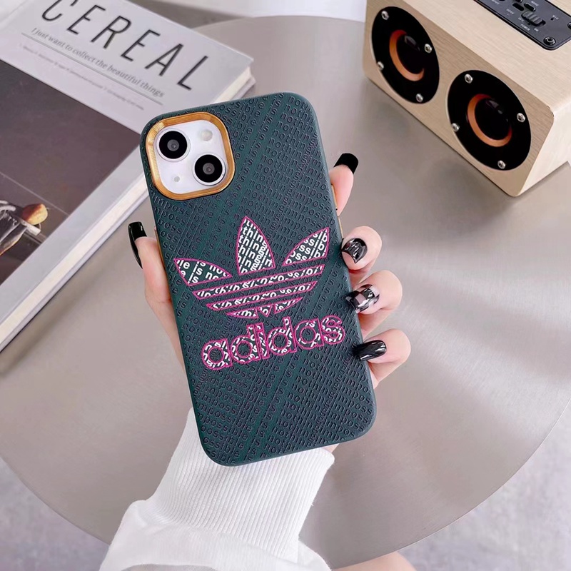 ブランド Adidas iphone 14pro/14maxケース
