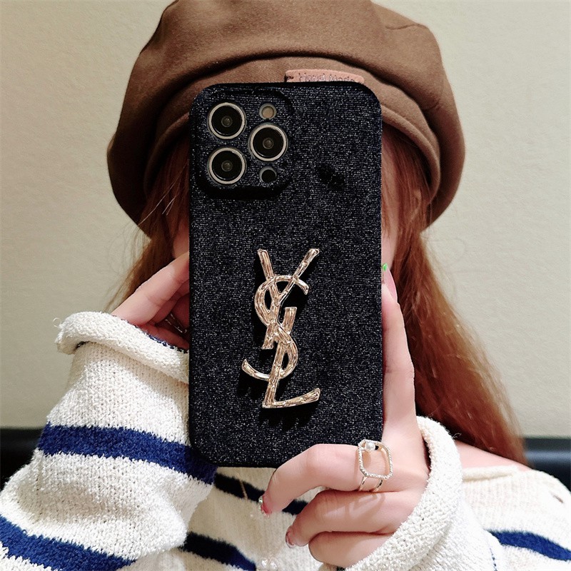 Chanel シャネル YSL イヴサンローラン iPhone 15 14 pro maxブランドスマホケース