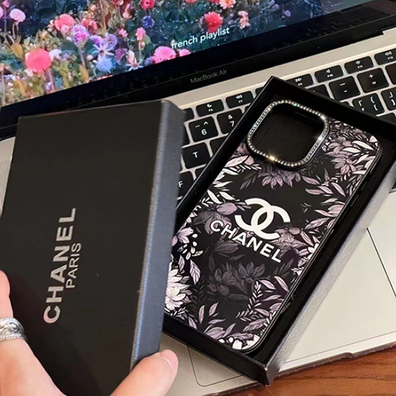 Chanel シャネルiPhone 15 14 pro maxブランドスマホケースiPhone 15pro max/14proスマホカバー耐衝撃