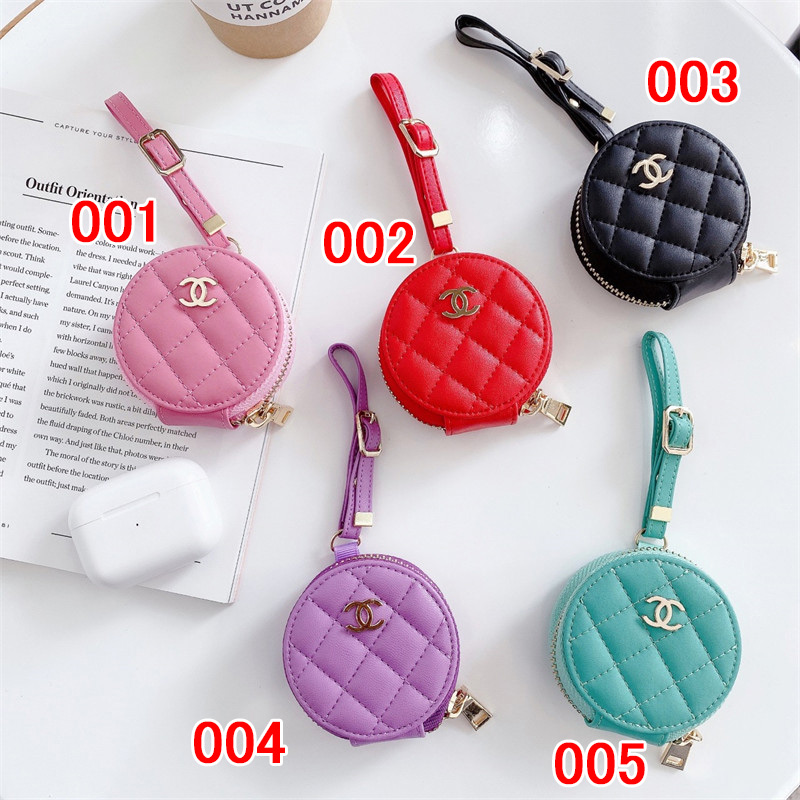 Chanel シャネルブランドエアーポッズpro2 4 3 2 max保護ケースairpods pro max 4 3カバー