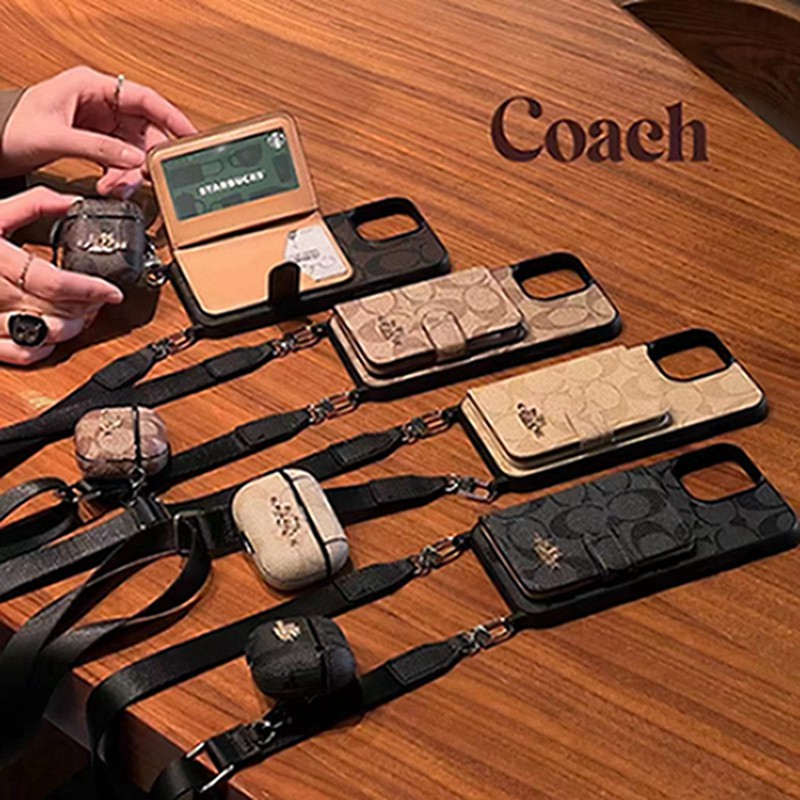 Coach コーチブランドアップル15+ 14proケース激安パロディブランドアイフォン15plus 14プロマックスマホカバー