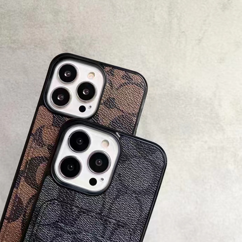 Coach ブランド iphone 14pro max/14カバー