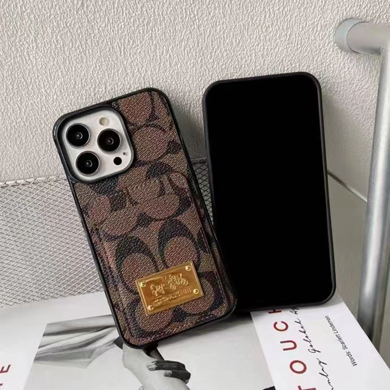 ブランド COACH アイフォン14pro max/14スマホカバー