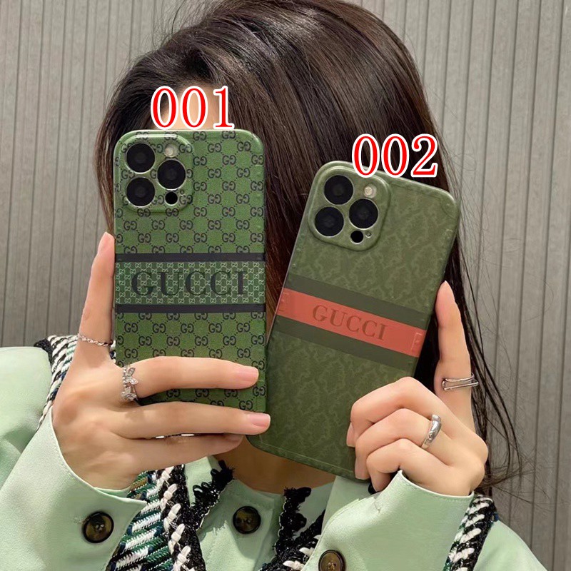 GUCCI アップル13proケース 落下保護