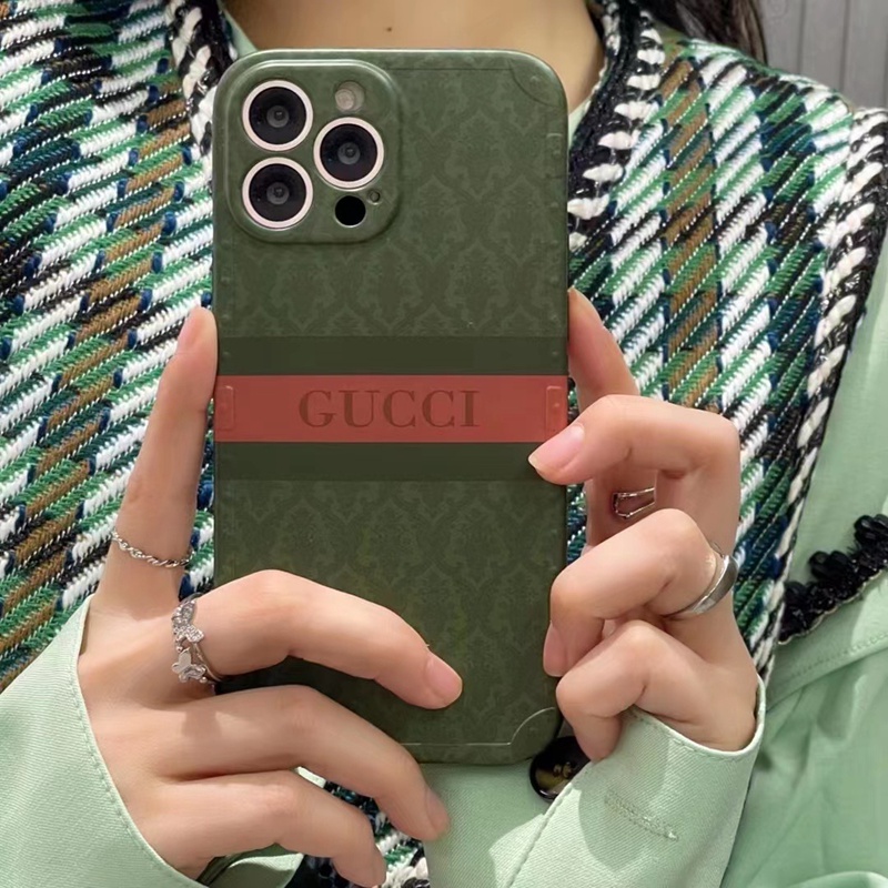 ブランド gucci アイフォン13pro/13耐衝撃ケース ソフト