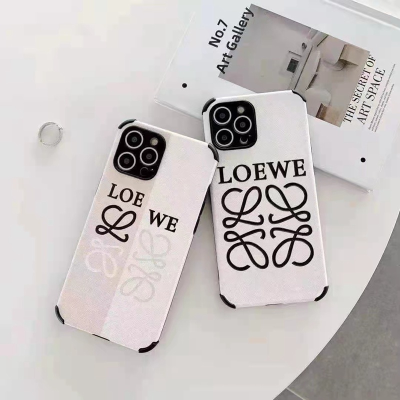 ブランドLOEWE 個性 iphone13/13pro/13pro maxカバー 経典柄 ラバー印刷 