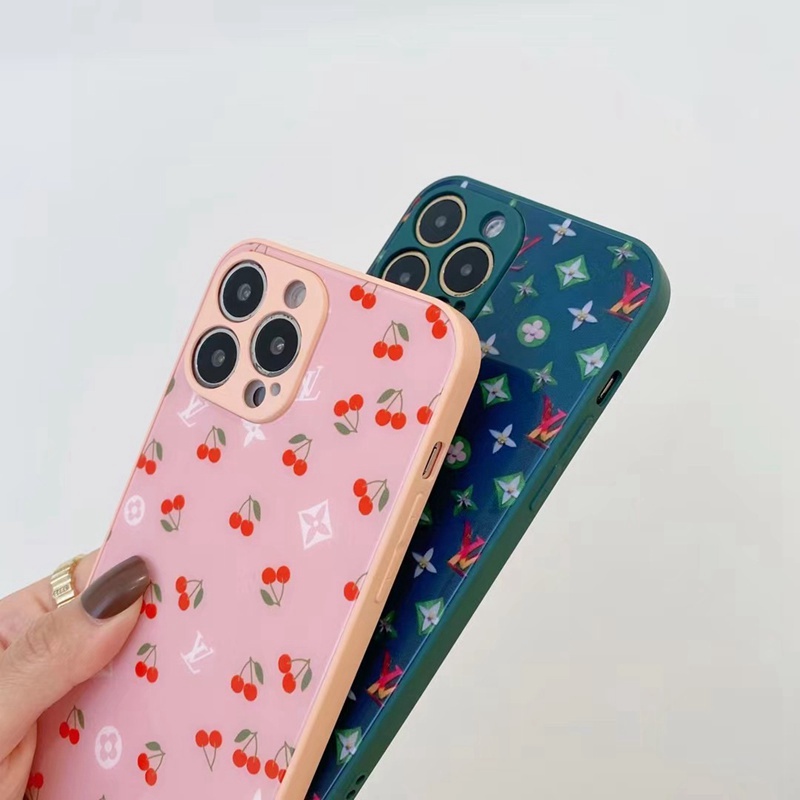 ルイヴィトン x チェリー iPhone13proスマホカバー かわいい柄