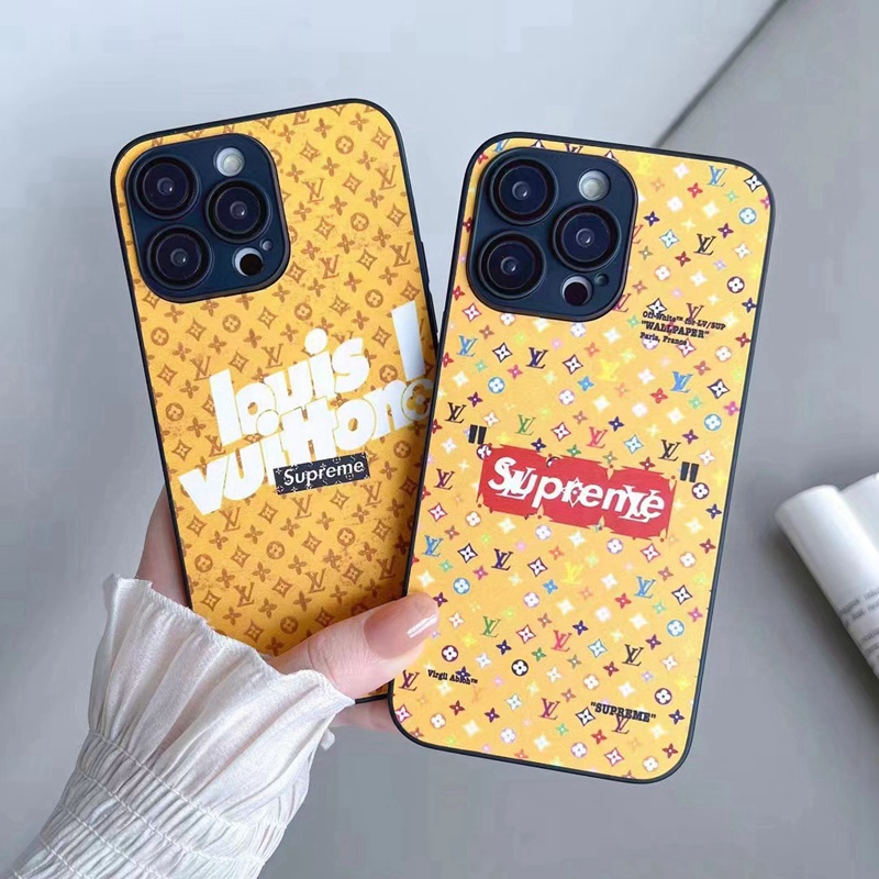 Supreme アイフォン14/15+/14proカバー ソフト 着脱安い ルイヴィトン iPhone15 pro/14plusスマホケース