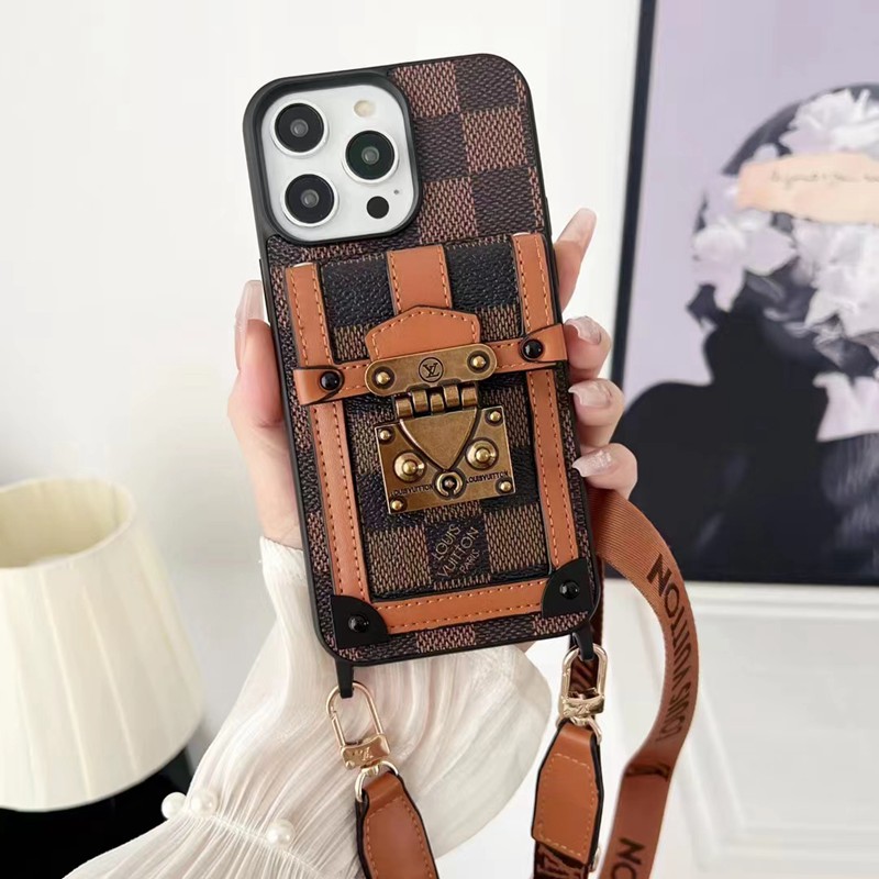 Lv ルイヴィトンブランドアイフォン15plus 14プロマックスマホカバー男女兼用