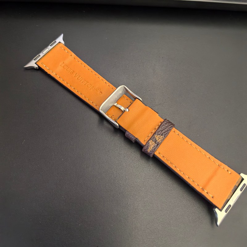 Lv ルイヴィトン アップルウォッチ ultra 49mmブランドベスト高級感 Apple Watch9 8 7  se2/6/5/4/3/2/1ベルト 軽量