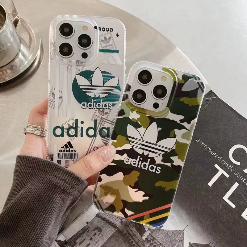 adidas iphone14+/14proケースブランド