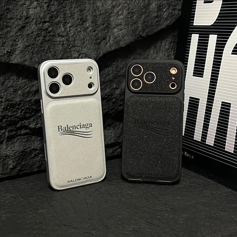 バレンシアガiPhone 15 plus 16 17pro max ケース