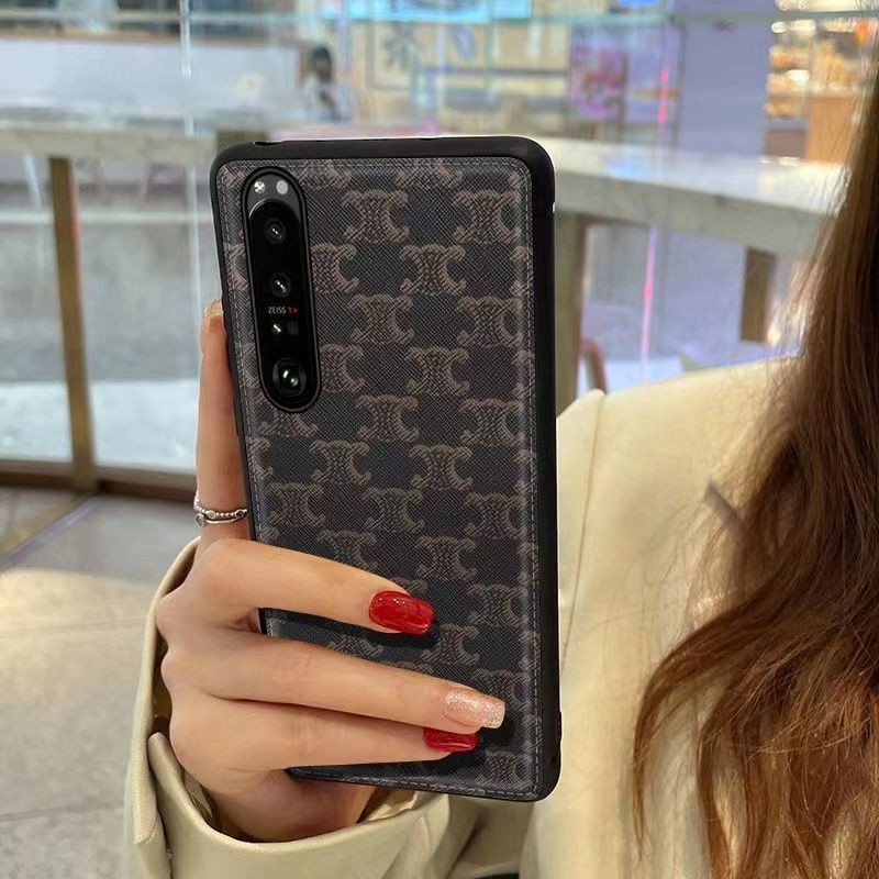 CELINE セリーヌエクスペリア 5 ivスマホカバー全機種対応エクスペリアace iiiケース