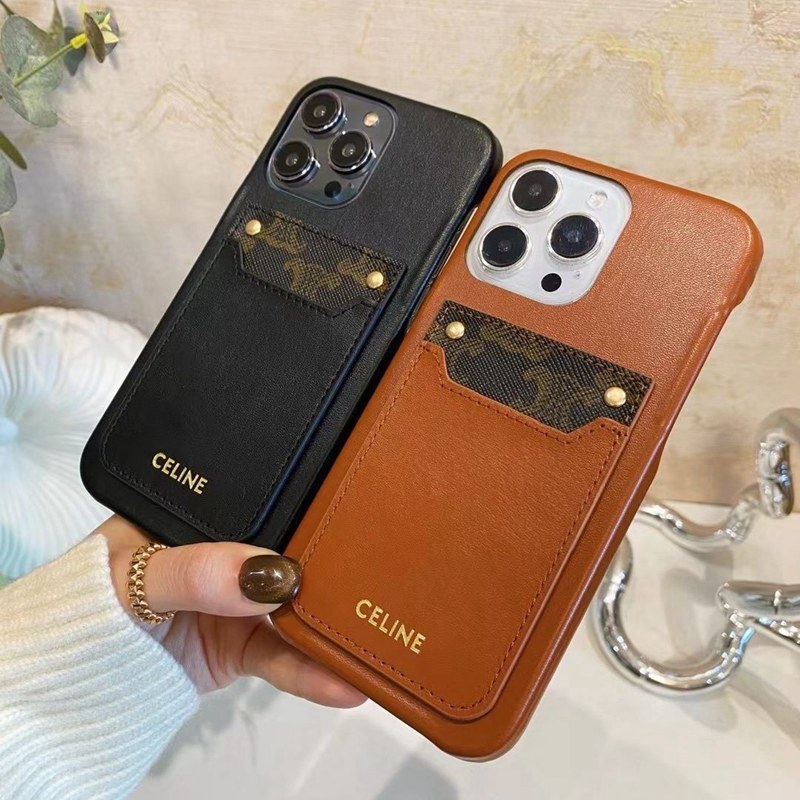 CELINE セリーヌブランドアップル15+ 14proケース激安パロディiPhone 15 14 pro maxブランドスマホケース