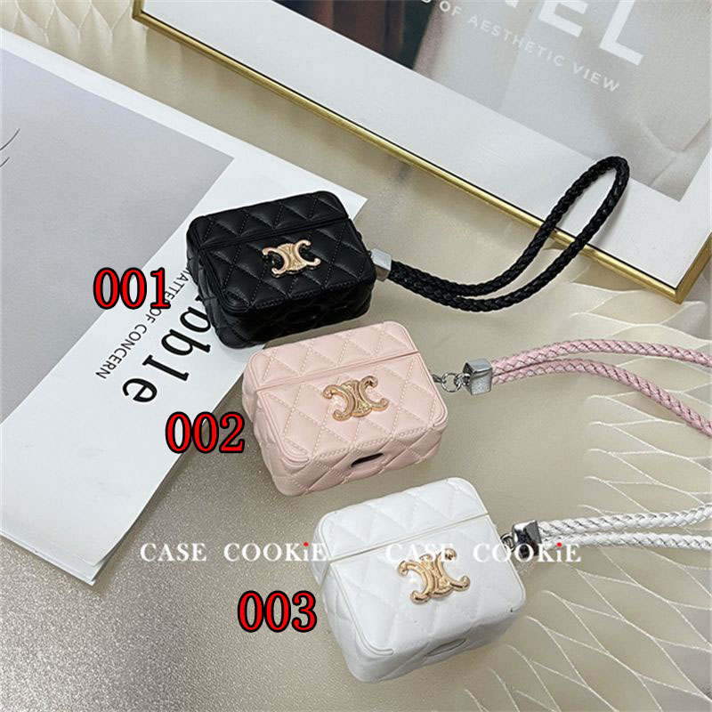 セリーヌairpods 4 pro3 pro2 3カバー 軽量