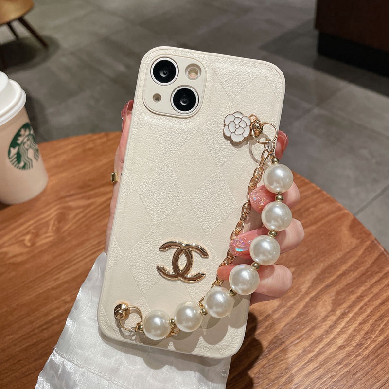 Chanel おしゃれ iphone14plus/14Proケースハイブランド