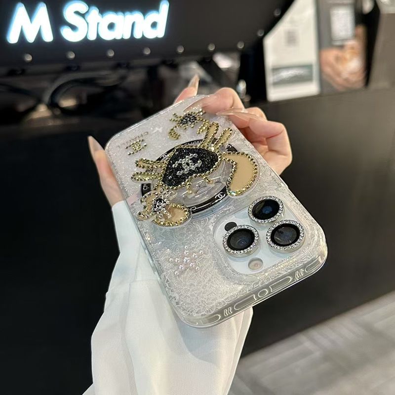 Chanelアップル16e 15 pro max 16 plusケース