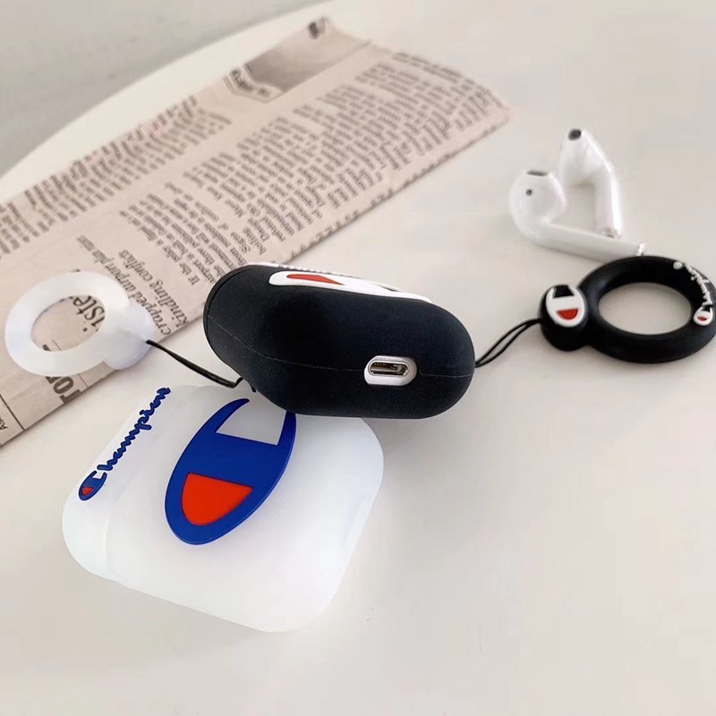 Champion チャンピオンブランドエアーポッズpro2 4 3 2 max保護ケースairpods pro max 4 3カバー