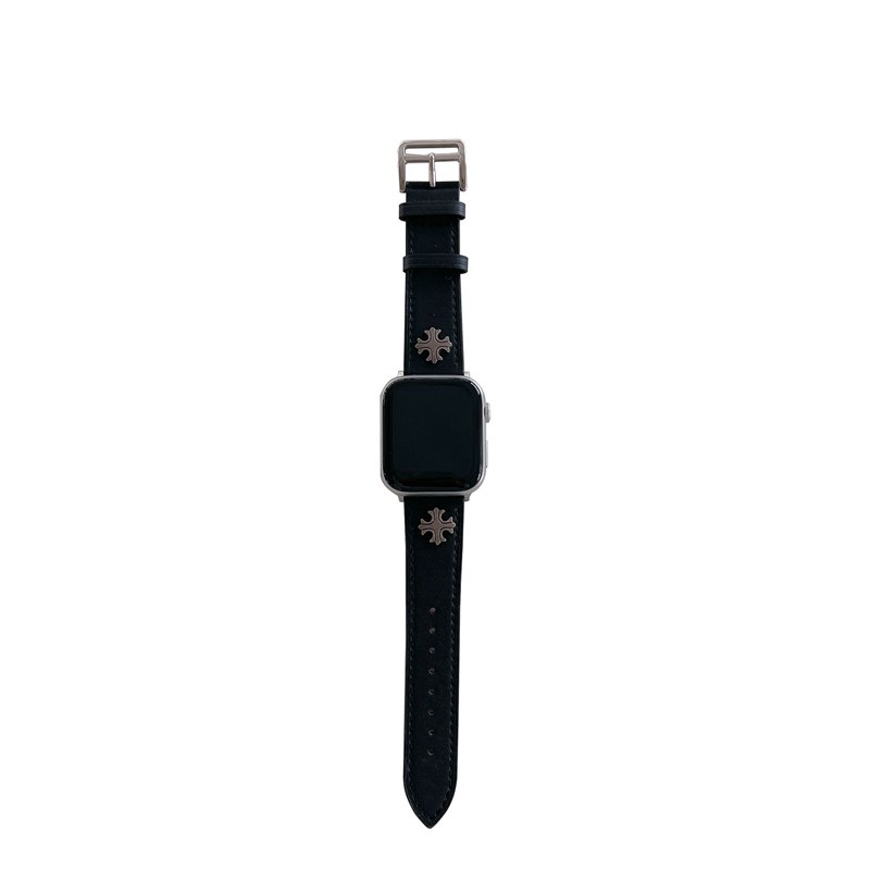 クロムハーツ Chrome Heartsブランド Apple Watch 9 ultra バンド 華奢革 交換