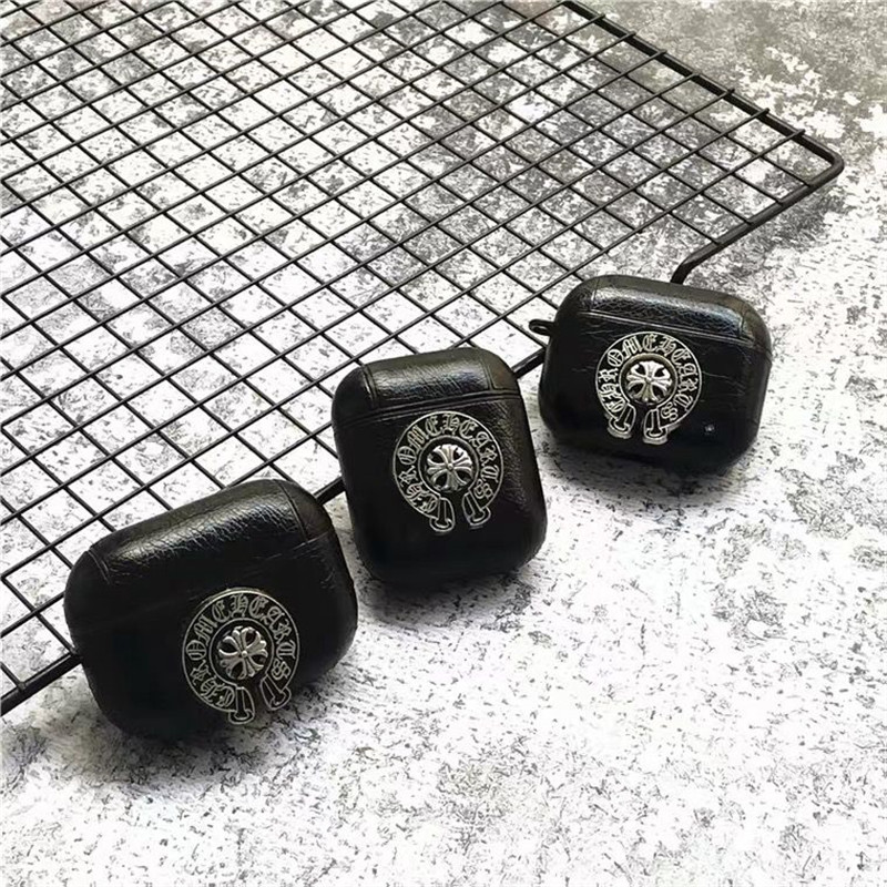 クロムハーツ Chrome Heartsairpods pro max 4 3カバー 軽量 紛失防止AirPods 3 4ブランドケース 携帯便利