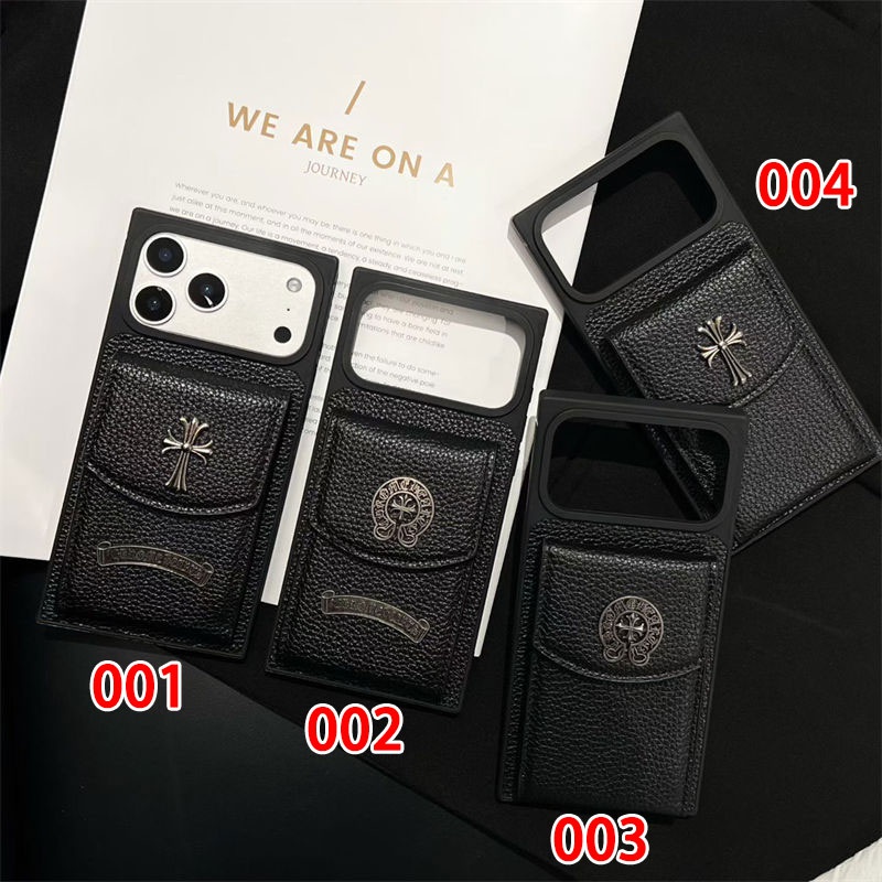 クロムハーツアイフォン16 pro max 17 AIR 15 14 16 plusケース