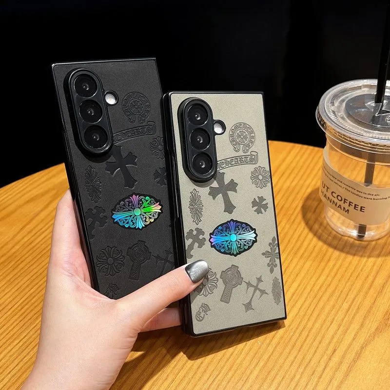 クロムハーツGalaxy z fold 5 4 3 6 7携帯ケース