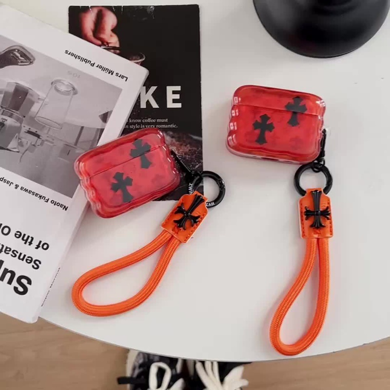 Chrome Heartsエアーポッズ4 3 pro2/proケース