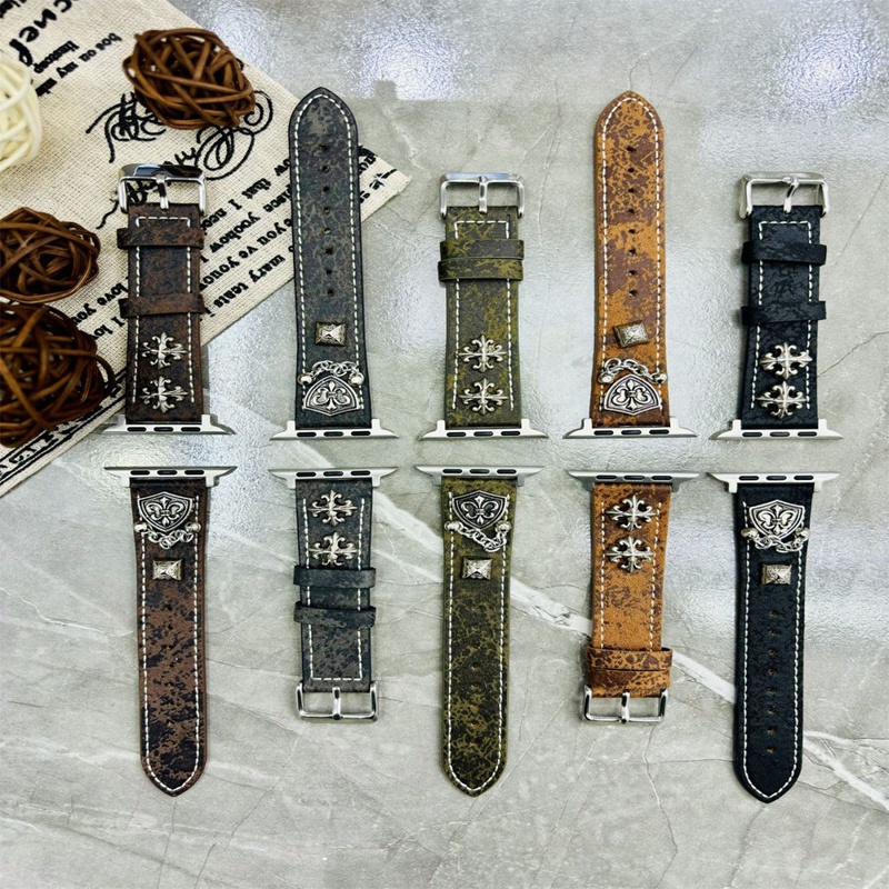 Chrome Heartsアップルウォッチ11 10 ultra3 49mmブランドベルト