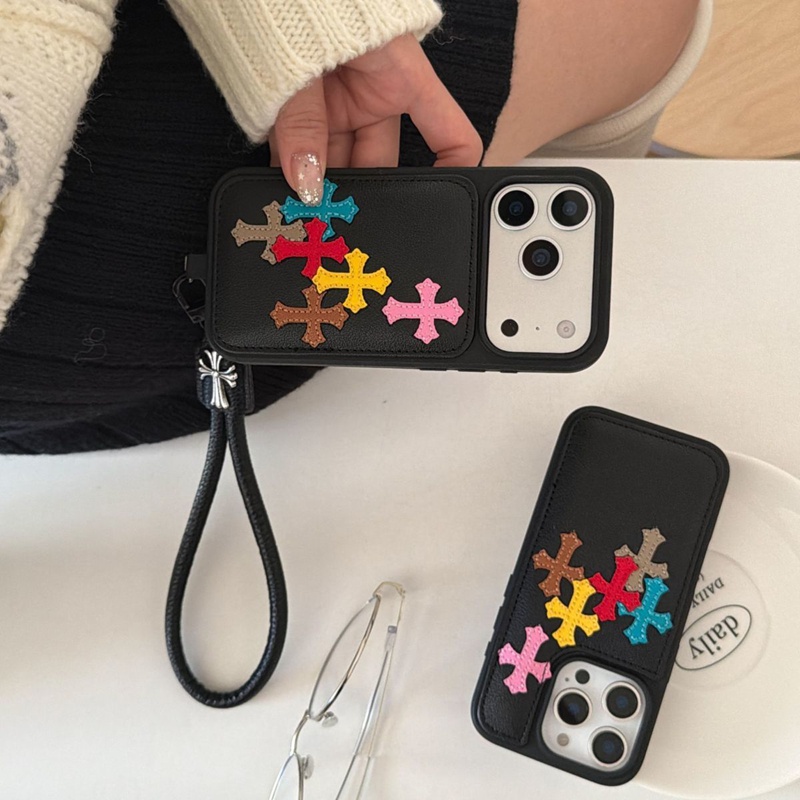 クロムハーツiPhone16 17 air 15pro max 16pro 13 12スマホカバー