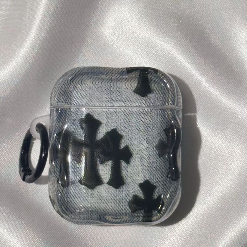 クロムハーツ AirPods 3 4ブランドケース 携帯便利