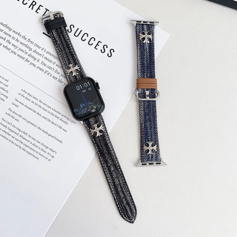クロムハーツApple Watch 11 se3 デニムバンド