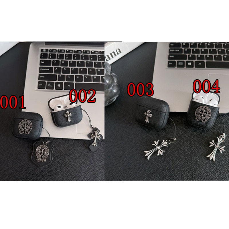 クロムハーツ豪華のairpods 4 pro3 pro2 3カバー 軽量 