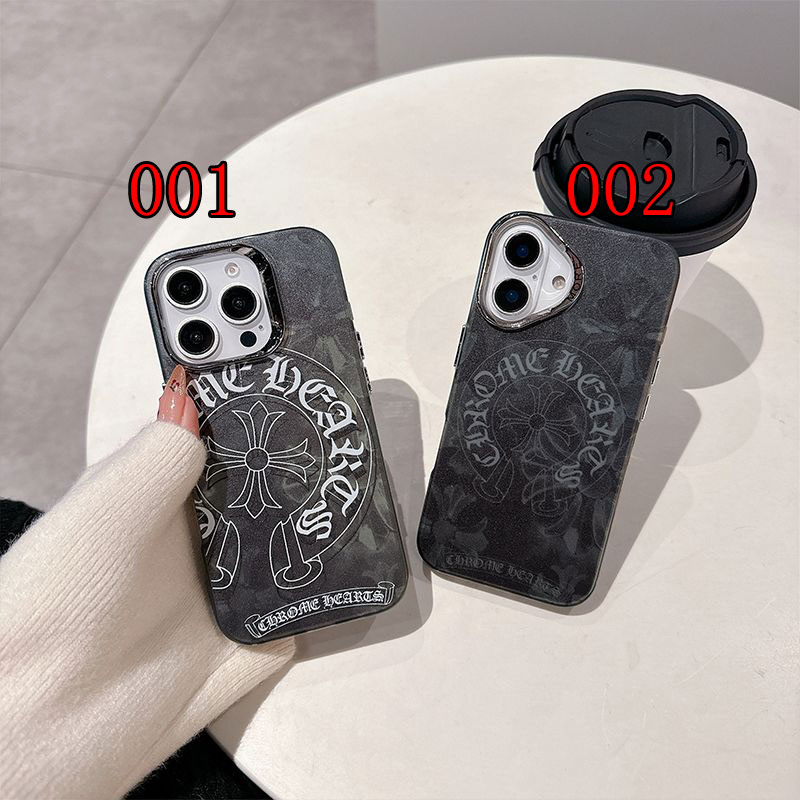 Chrome Heartsアップル 16 pro max 15 17 pro airケース