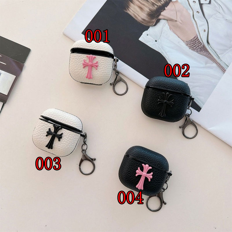 Chrome Heartsエアーポッズ プロ3 pro2 4 3 2 max保護ケース