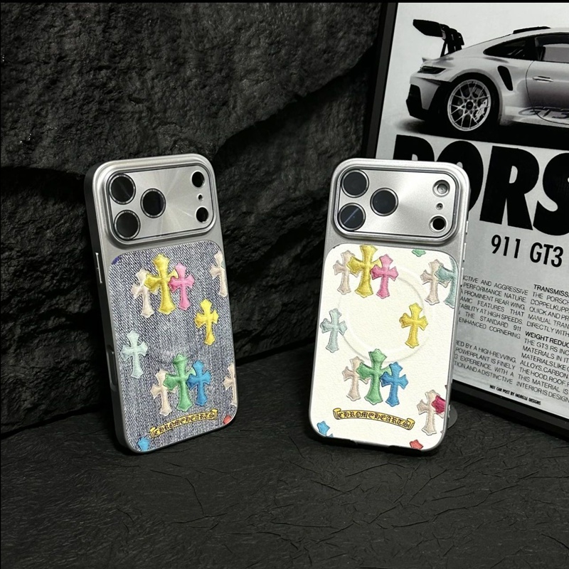 クロムハーツ iPhone17 15pro max 16proカバー