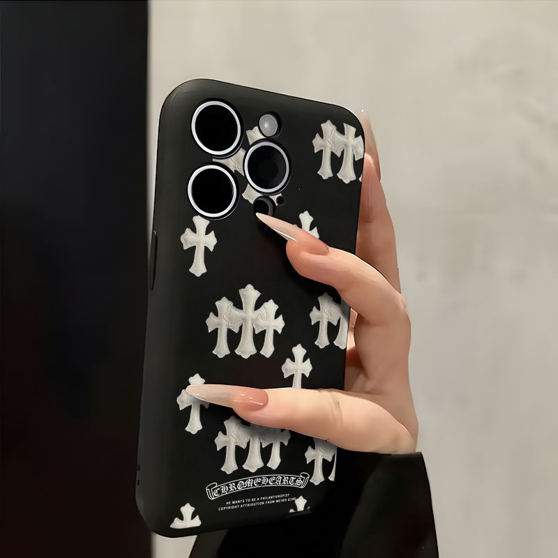 Chrome Heartsアイフォン16 pro max 17 15 16 plusケース