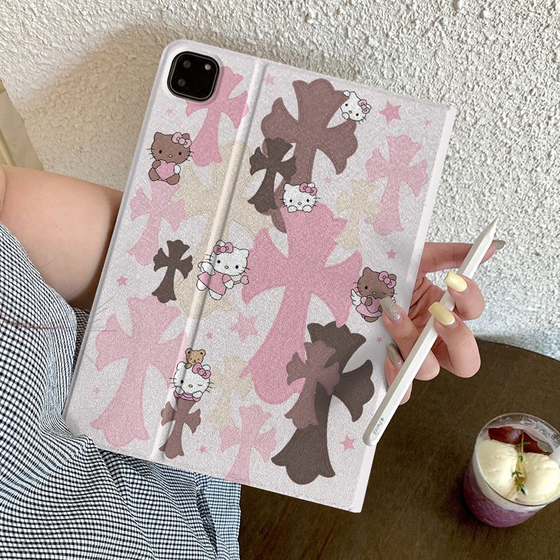 クロムハーツおしゃれ iPad AIR 8/7/5 6/mini6 7手帳型ケース