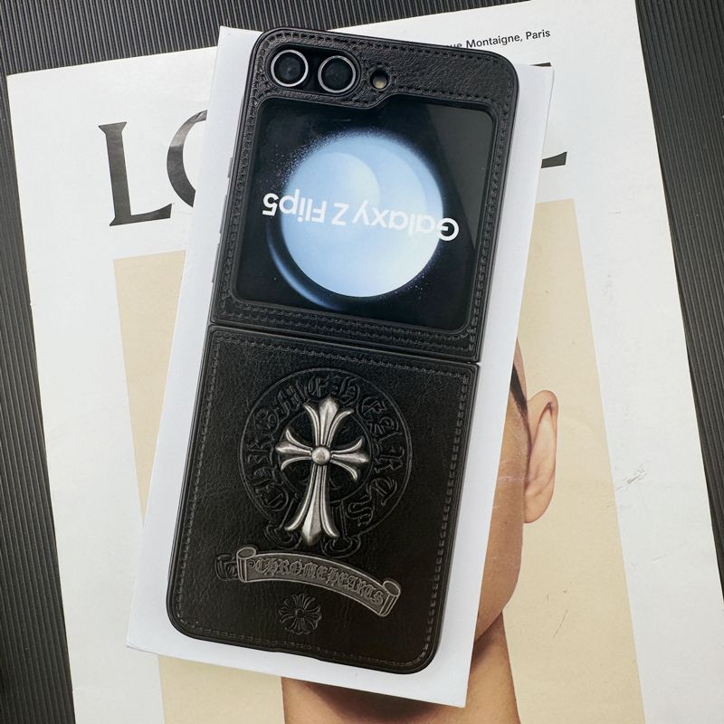 Galaxy z flip 8ケースクロムハーツ
