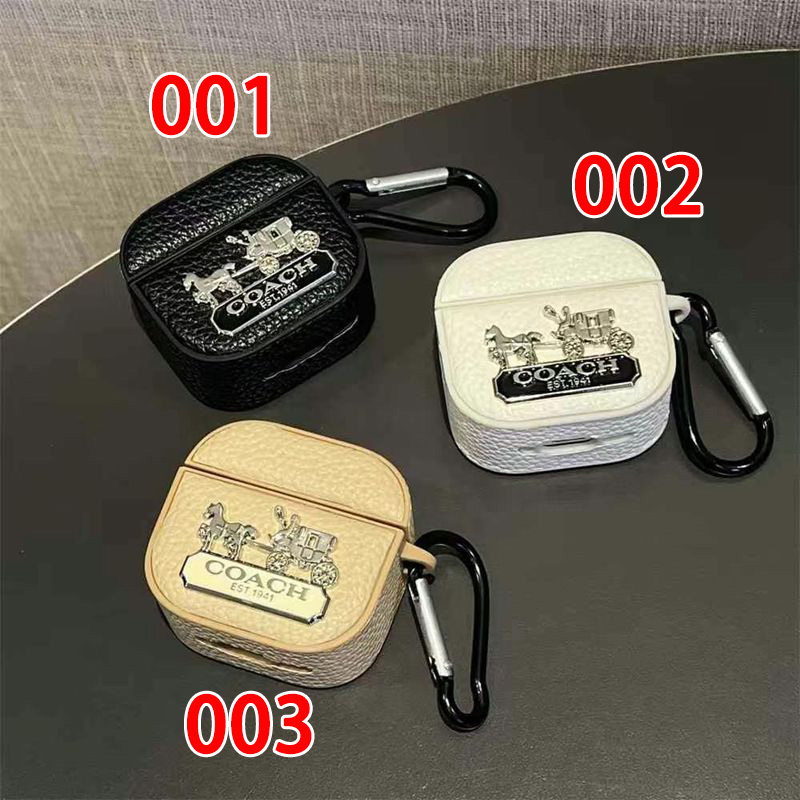 コーチ airpods 4 pro2 3カバー 