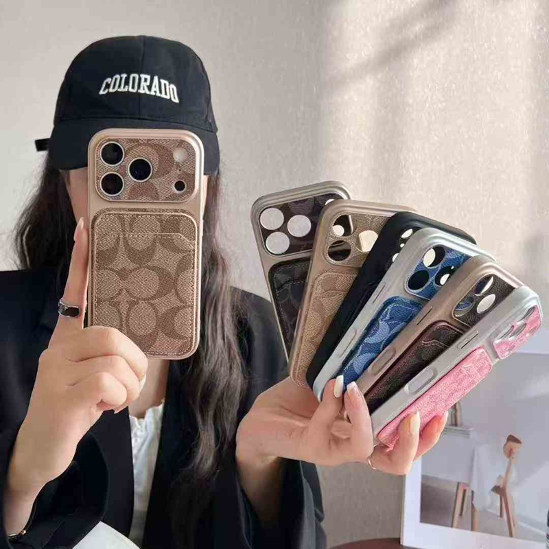 Coachアップル16+ 16 pro max 16e 14 15 17 pro airケース