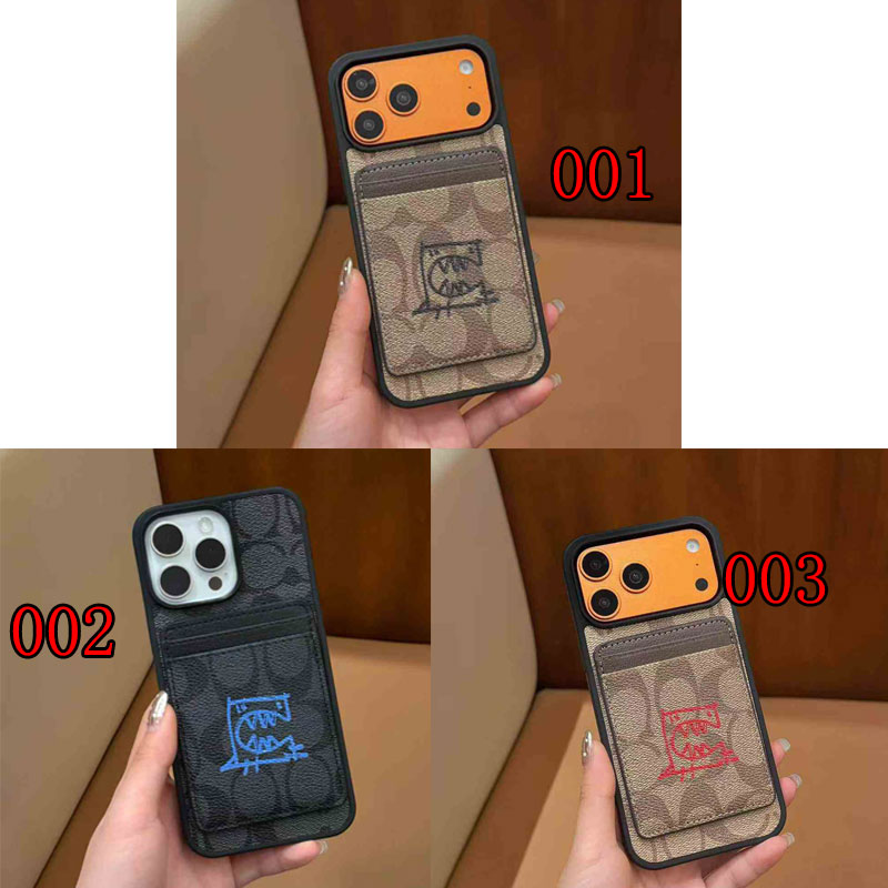 Coachアイフォン16 pro max 17 15 16 plusケース