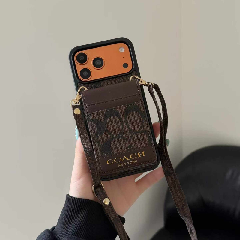 Coach アイフォン18pro max 17 16 pro15 16 pro maxケース