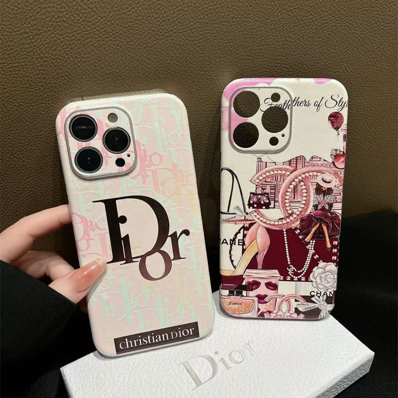 ディオールiPhone16 17 air 15pro max 16pro スマホカバー
