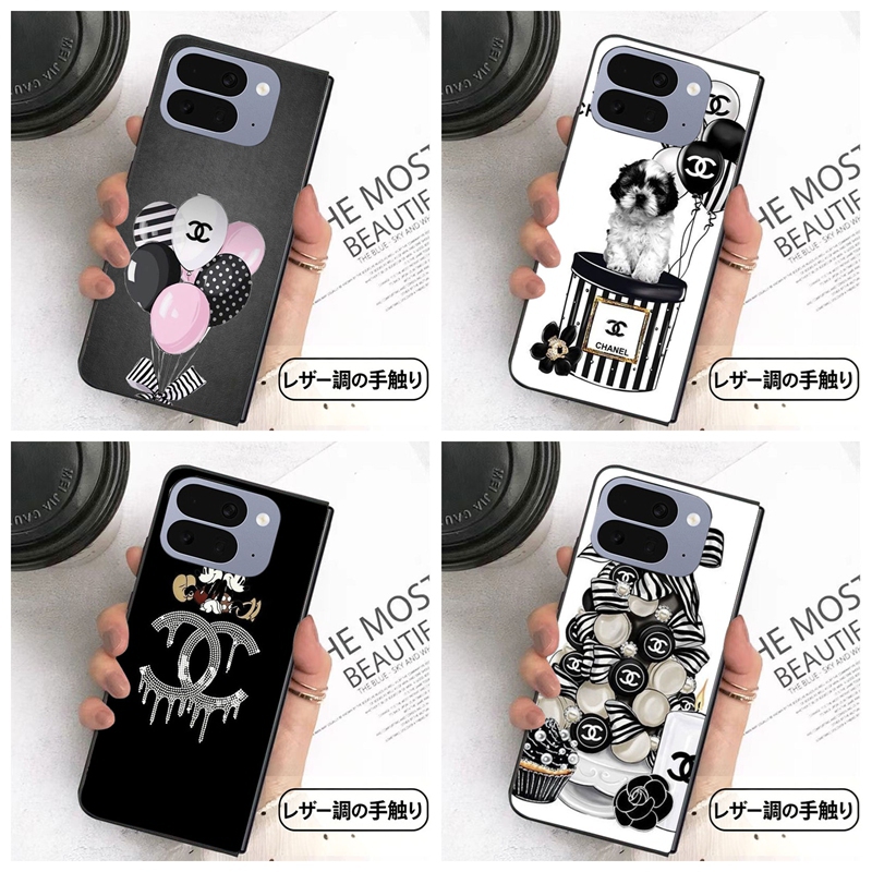 シャネル galaxy z fold 8 7 6 5 4 3ケース