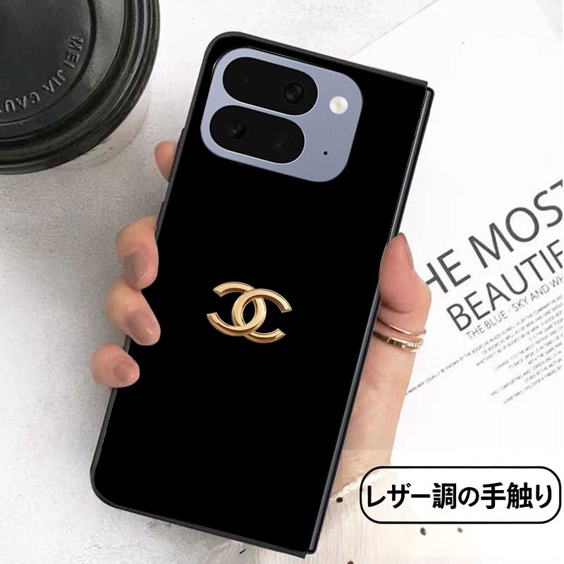  Chanel グーグル ピクセルPro 11 10 9 fold携帯カバー