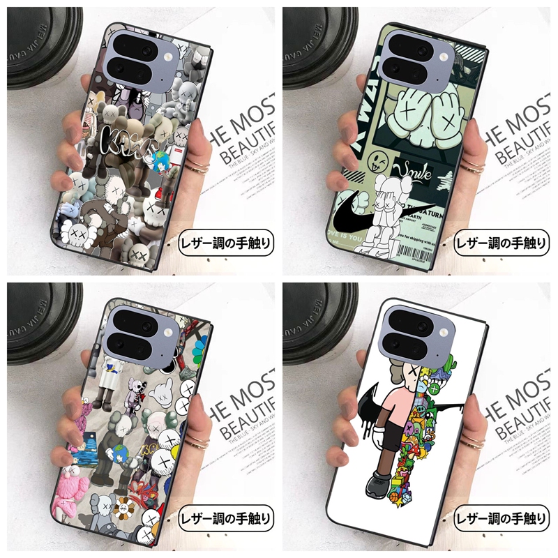 ブランドKawsスマホケースGoogle Pixel Pro 11 10 9 fold男女兼用