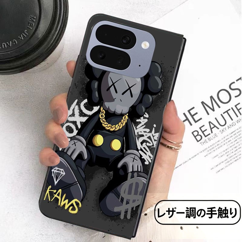 Kaws グーグル ピクセルPro 11 10 9 foldケース